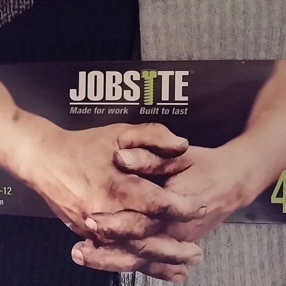 JOBSITE Men's HI-Splice Crew Heel Guard with Arch Support,10 PACK 6-12/10-13 NWT - Picture 2 of 8